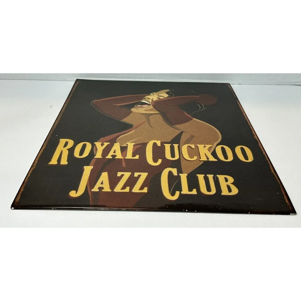 Royal Cuckoo Jazz Club Retro Vintage Re-pop Sign Man Cave‎ Garage Pub Decor